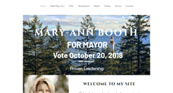 Desktop Screenshot of maryannbooth.com